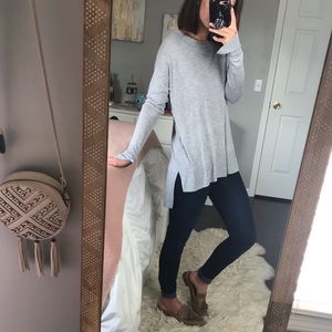 H&M Gray Oversized Sweater